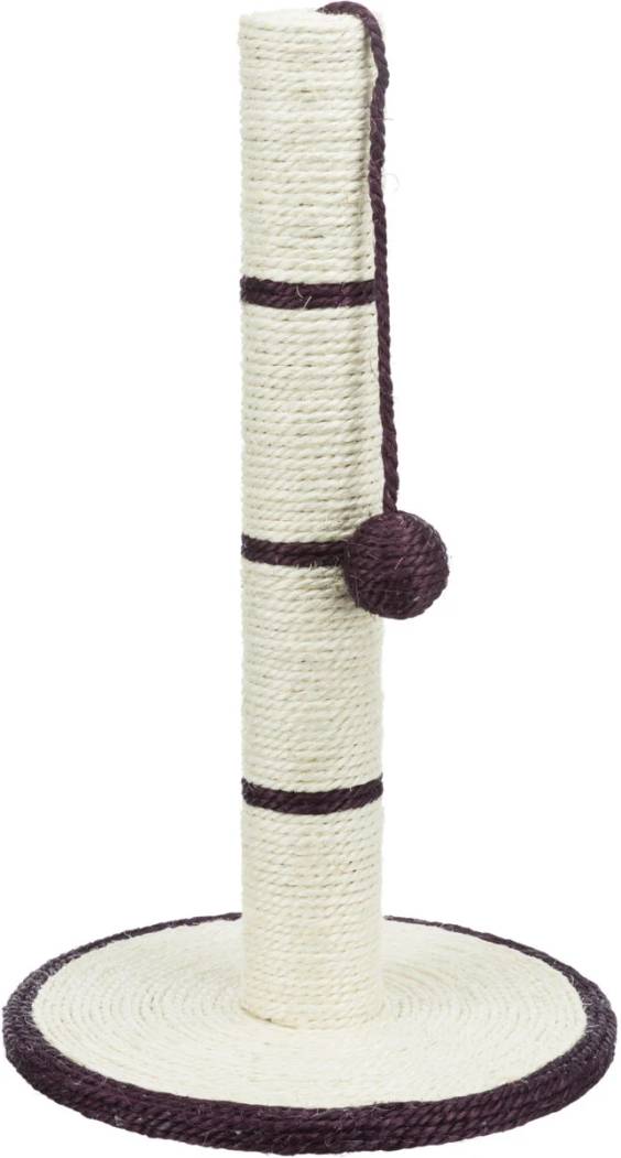 Poteau griffoir pour chat en sisal avec herbe à chat