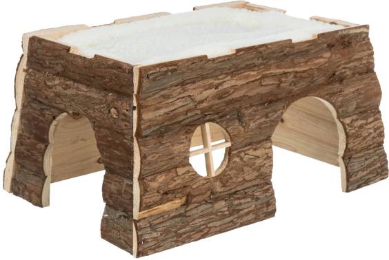 Maison avec lit pour rongeur et lapin