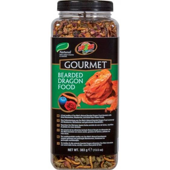 Nourriture Gourmet dragon barbu 383 g pour reptile