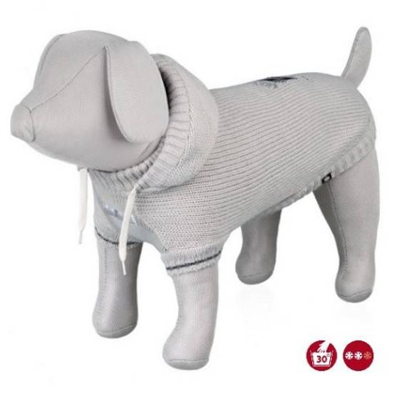 Pull Prince gris pour chien Trixie