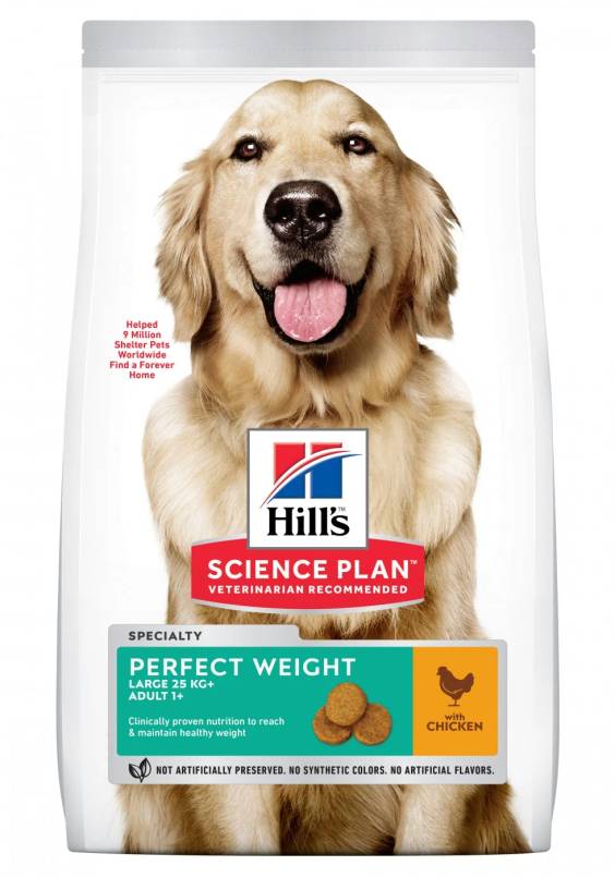 Hill's Science Plan croquettes Adult Perfect Weight Large pour Chien