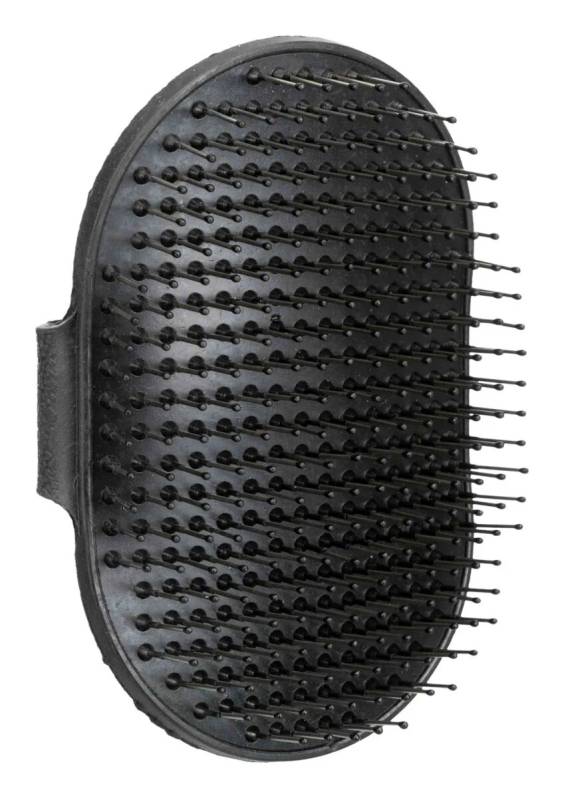 Brosse toilettage avec pointes acier 13 cm pour chien