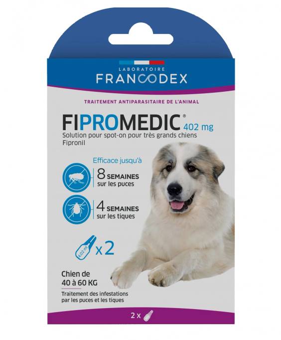Pipette anti-puce Fipromedic petit chien 2 à 10 kg Francodex