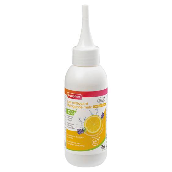 Lait nettoyant oreilles chien bio Beaphar