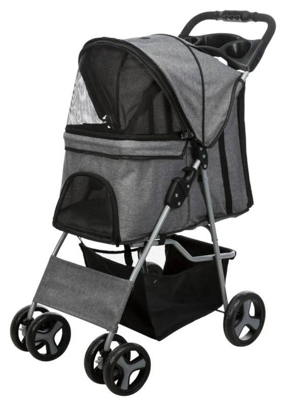 Poussette pour chien à 4 roues 100 cm