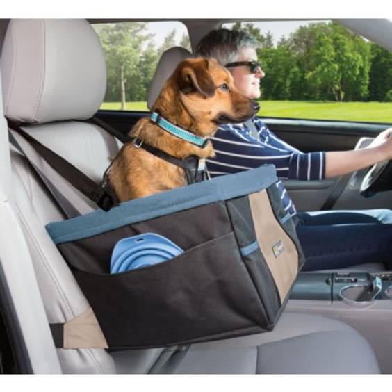Siège de voiture Booster Rover bleu pour chien et chat