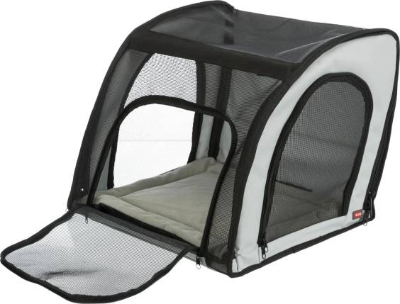 Siège de voiture à double ouverture pour chien 44x40cm