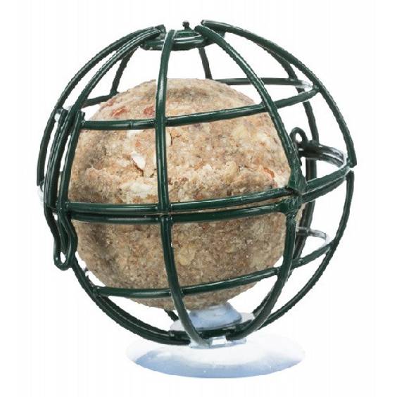 Support boule de graisse pour vitre de fenêtre ø7 cm pour oiseau