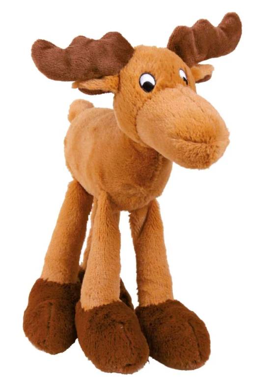 Peluche pour chien et chiot Élan 30 cm