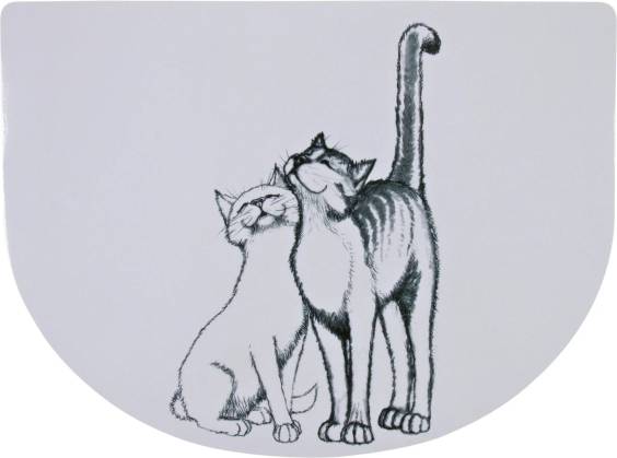 Set de table tapis 2 chats 40 x 30 cm