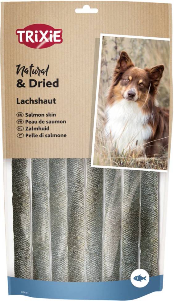 Friandise Peau de saumon pour chien
