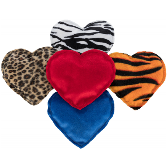 Peluche Cœur Valériane pour chat