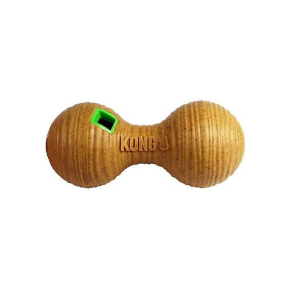 KONG Jouet Bamboo Feeder Dumbbell Medium pour Chien