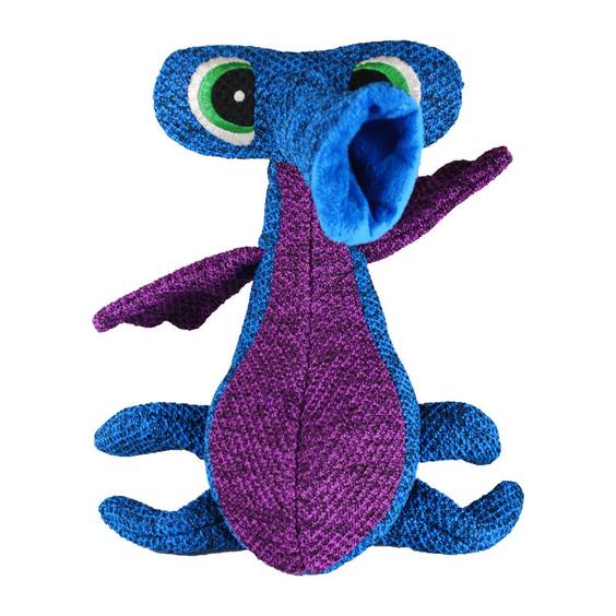 KONG Peluche Woozles Blue Medium pour Chien