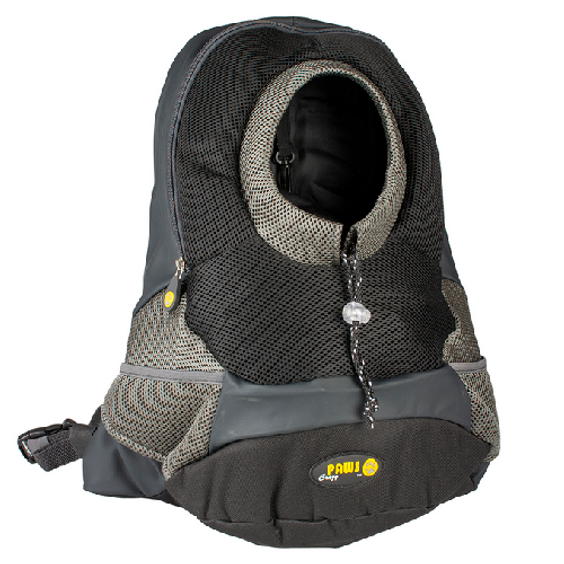 Sac à dos et ventral Maria noir 43 x 41,5 cm pour chien et chat