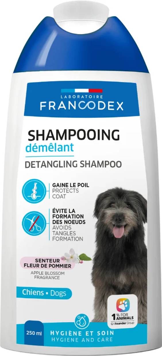 Shampooing démêlant pour chien 250ml Francodex