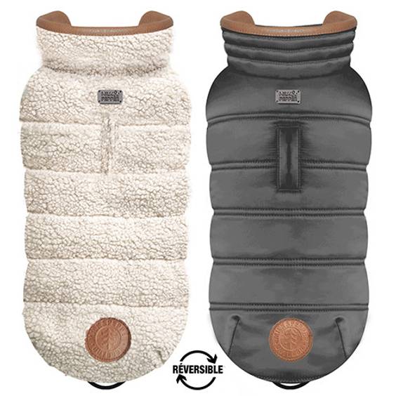 Milk & Pepper Doudoune réversible KENAN pour chien