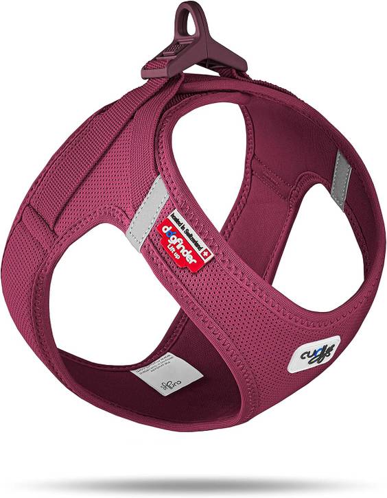 Curli Harnais Boucle Air-Mesh violet pour Chien