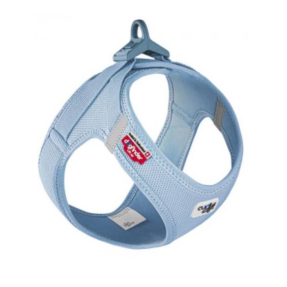 Curli Harnais Boucle Air-Mesh bleu ciel pour Chien