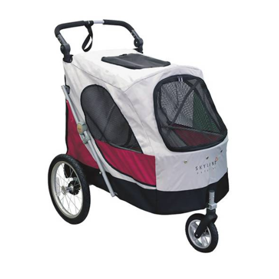 Poussette pour chien Aventura XL 112 x 105 cm