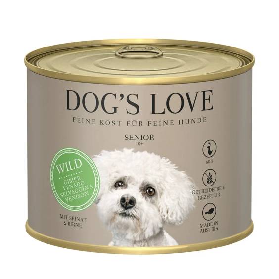 Dog's Love Pâtée Gibier et Épinards pour Chien