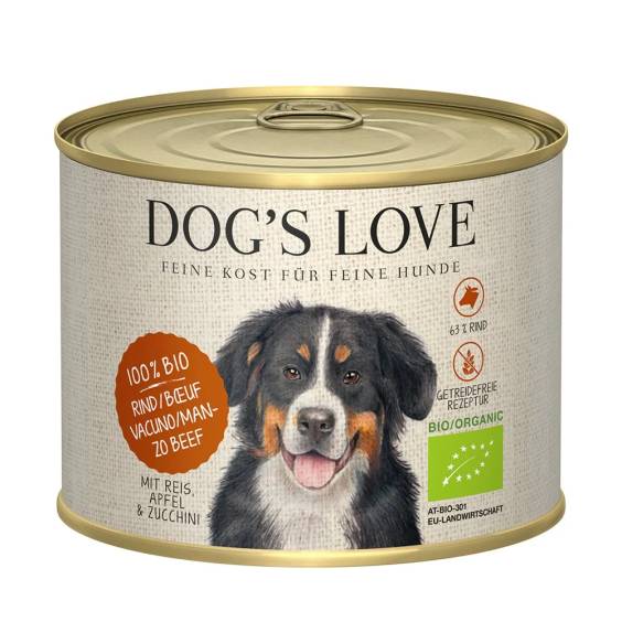 Dog's Love Pâtée Bœuf BIO pour Chien