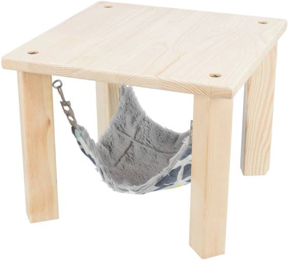 Cabane avec hamac pour lapin Trixie