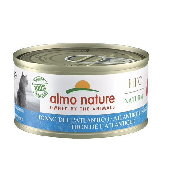 Pâtée HFC Natural au Thon de l'Atlantique pour chat