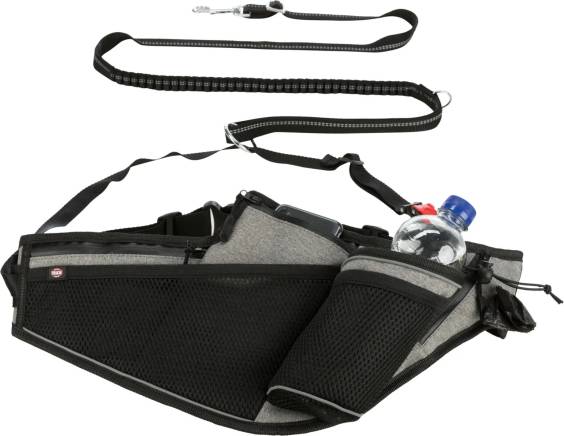 Ceinture de jogging avec laisse pour chien 7 à 130 cm