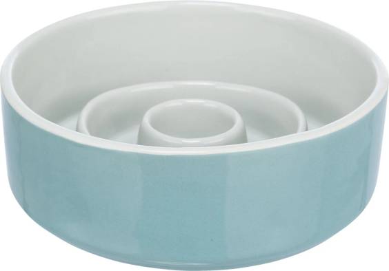 Gamelle anti-glouton céramique Slow Feeding pour chien et chat