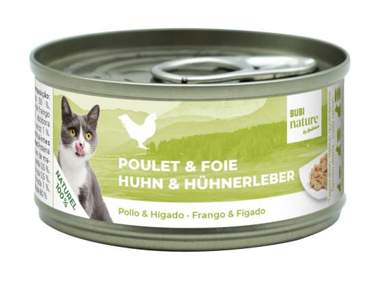 Pâtée Bubi Nature Poulet & Foie Bubimex pour chat
