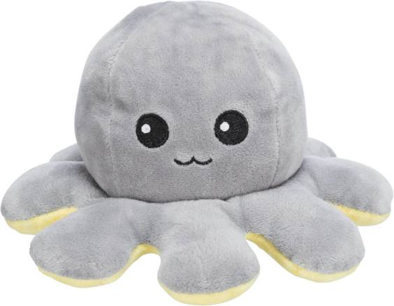 Jouet peluche réversible pieuvre doudou chiot