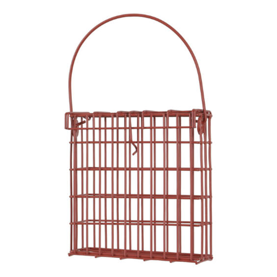 Mangeoire support de graisse Terracotta pour oiseau
