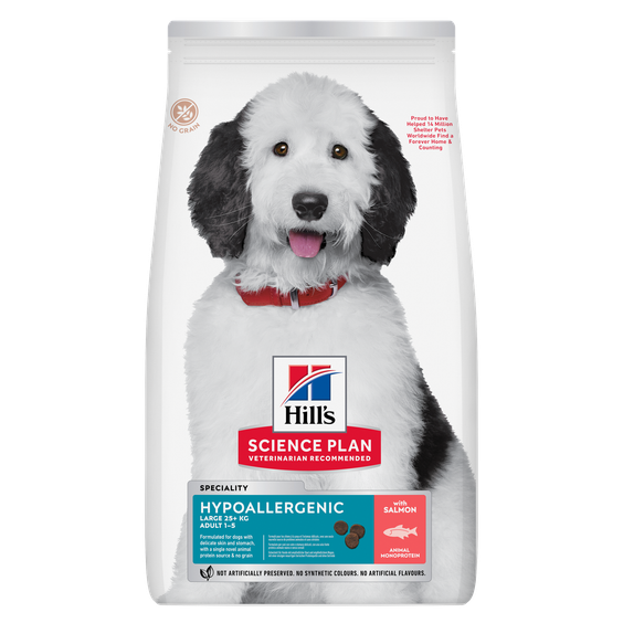 Hill's Science Plan croquettes hypoallergéniques pour gros chien