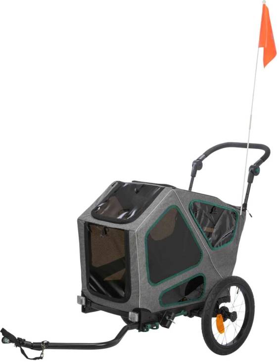 Remorque de vélo pliable pour chien