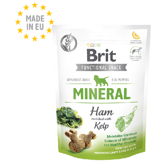 Friandise pour chiot sans céréales, minéral, calcium, pâte molle
