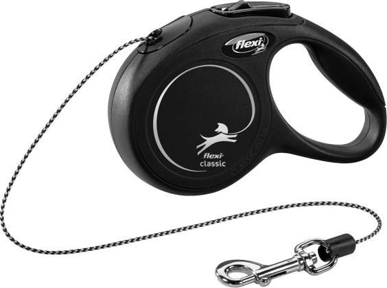 Laisse à enrouleur cordon pour petit chien 3 m 8 kg