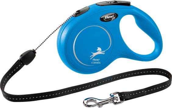 Laisse enrouleur cordon petit chien 8 m 12 kg
