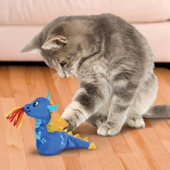 KONG Jouet chat Enchanted Dragon