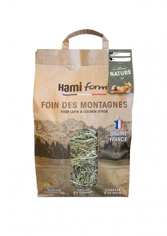 Hami Form Foin de montagne pour lapin nature 8.5 litres