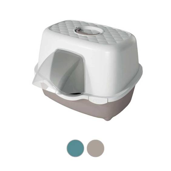 Maison de toilette extérieure smart verte pour Chat
