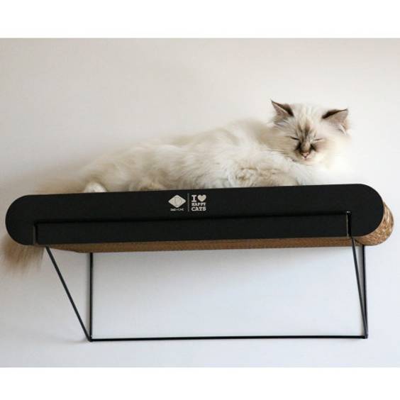Griffoir mural en carton pour chat