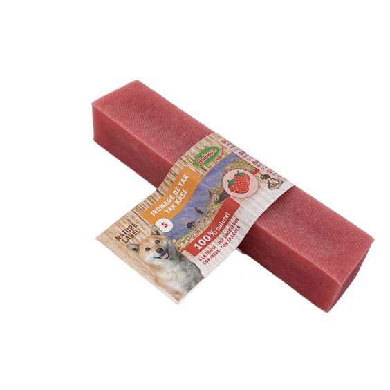 Fromage de Yak à la fraise pour chien Bubimex