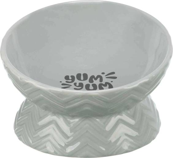 Gamelle surélevée orthopédique XXL en céramique ø 17 cm pour chat
