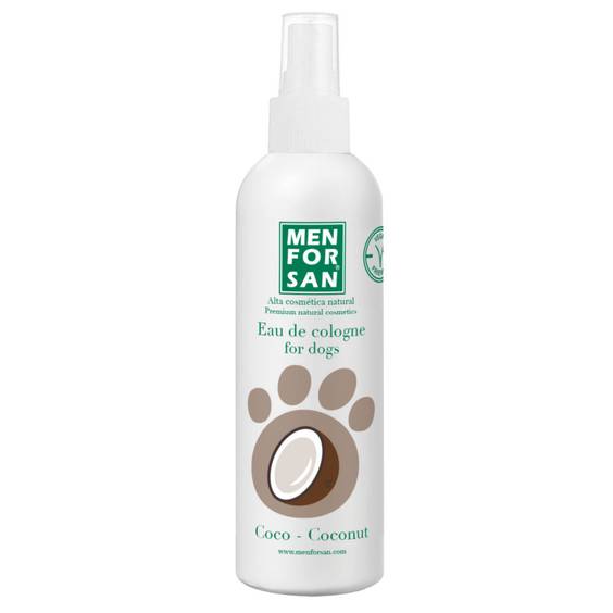Eau de Cologne parfum coco pour chien