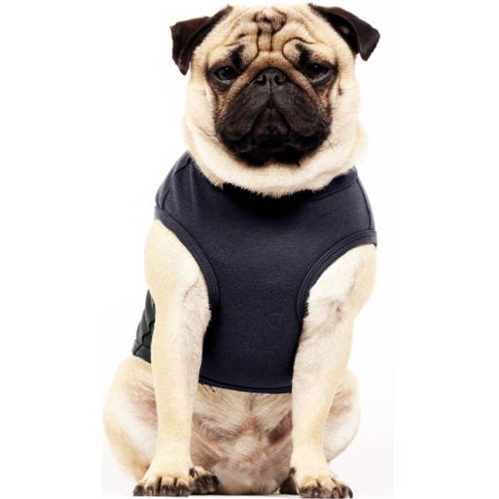 Milk & Pepper T-shirt spécial bouledogue Heloise Love bleu marine pour Chien