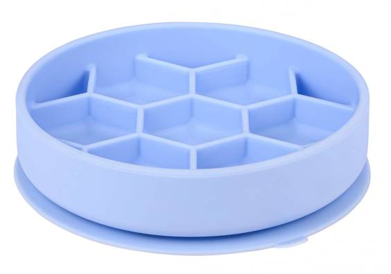 Gamelle pour chien glouton avec ventouse