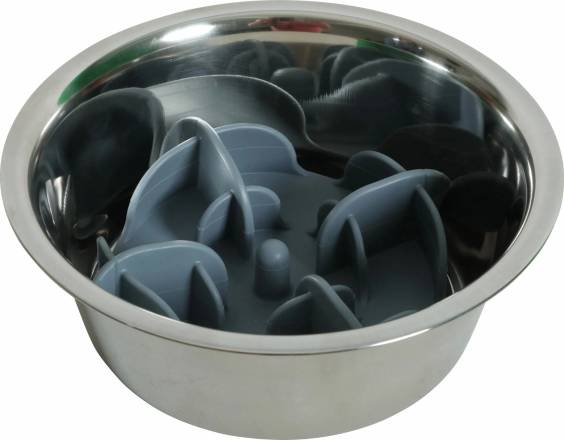 Adaptateur gamelle chien glouton avec ventouse