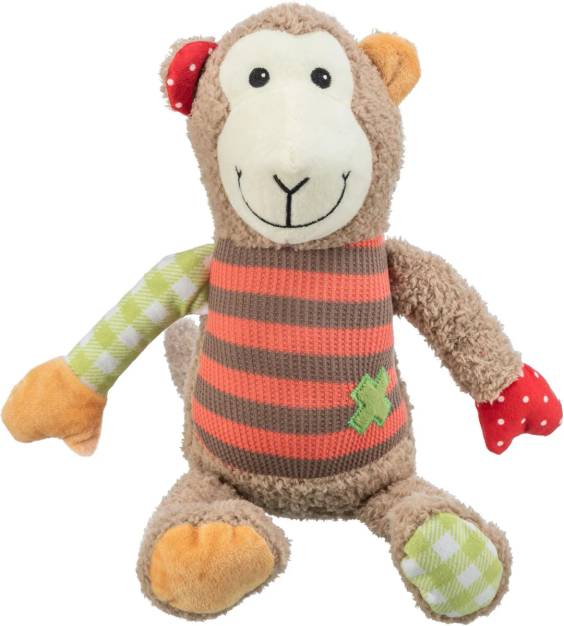 Peluche pour chien singe
