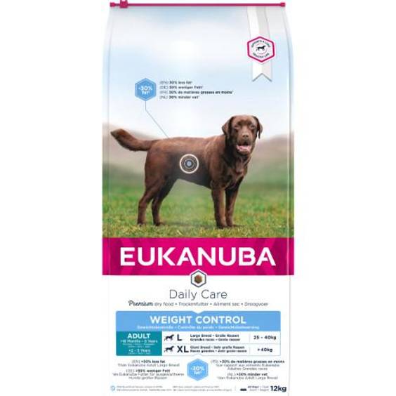 Eukanuba croquettes pour chien contrôle du poids grand chien